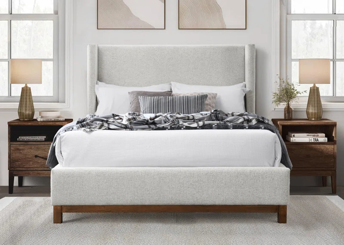 Chartier Wingback Bed