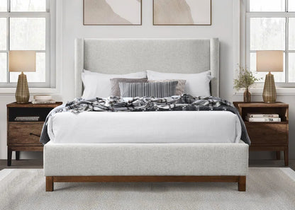 Chartier Wingback Bed