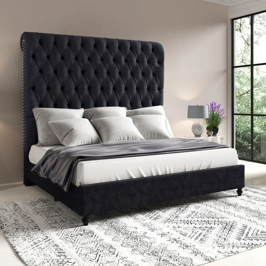 Jampier Upholstered Sleigh Bed