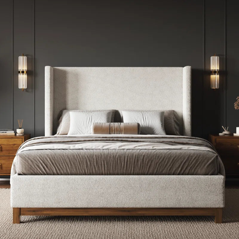 Chartier Wingback Bed