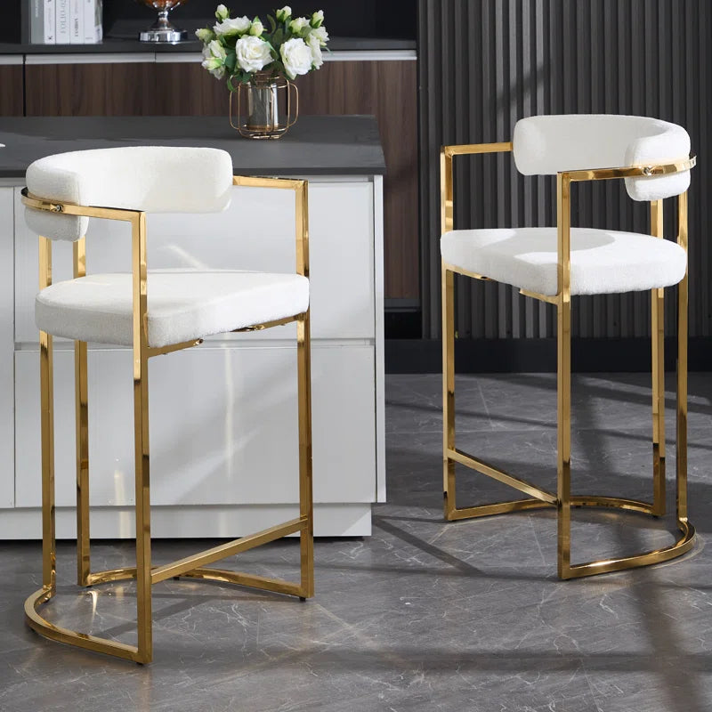 Kojno Modern Upholstered Stool (Set of 2 )