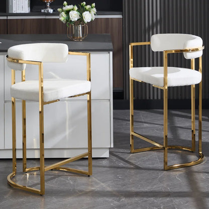 Kojno Modern Upholstered Stool (Set of 2 )