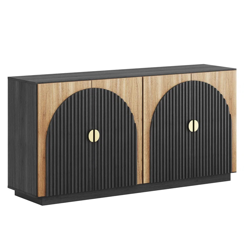64.8" Corbey Fluted Arc Accent Sideboard