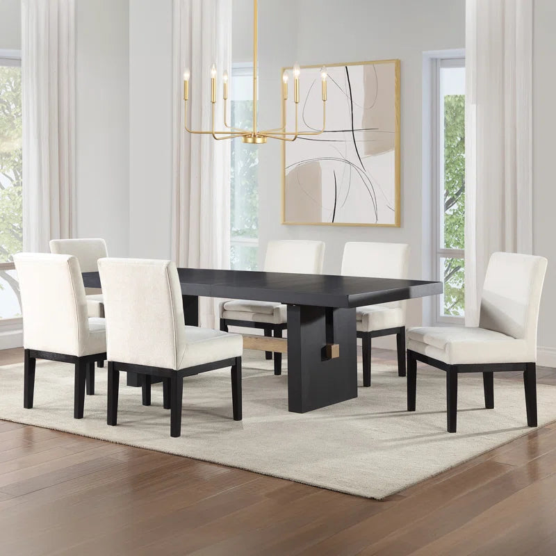 Rickye Trestle Dining Set
