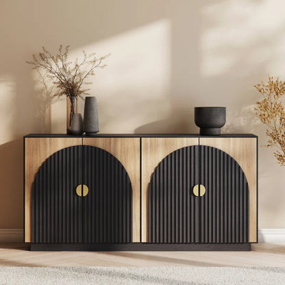 64.8" Corbey Fluted Arc Accent Sideboard