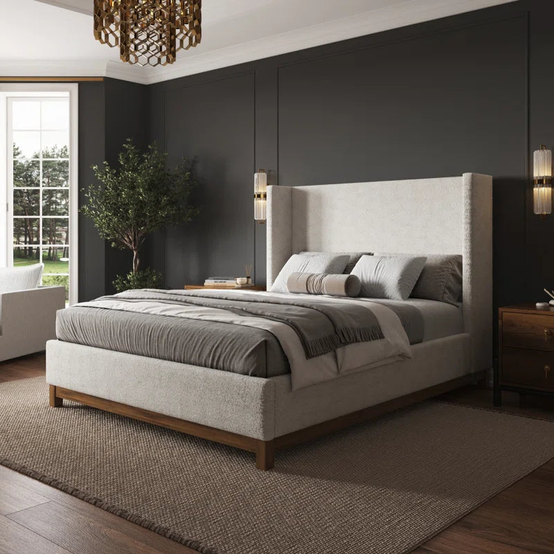 Chartier Wingback Bed