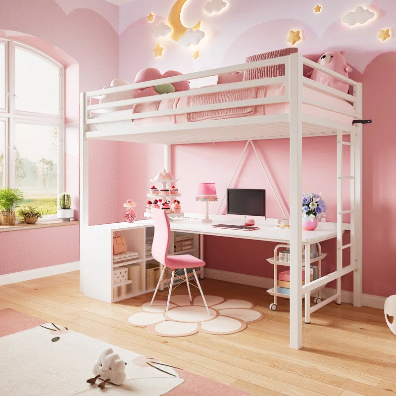Braga Twin Platforms Loft Bed by Isabelle & Max