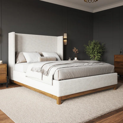 Chartier Wingback Bed