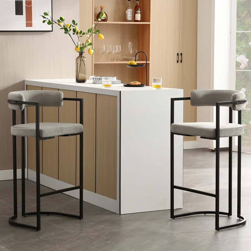 Kojno Modern Upholstered Stool (Set of 2 )