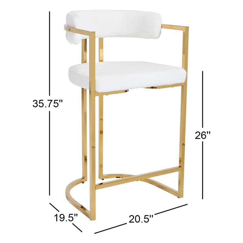 Kojno Modern Upholstered Stool (Set of 2 )