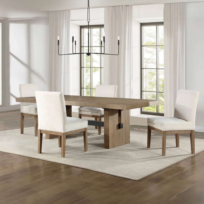Rickye Trestle Dining Set