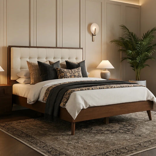 Lucritia Upholstered Platform Bed