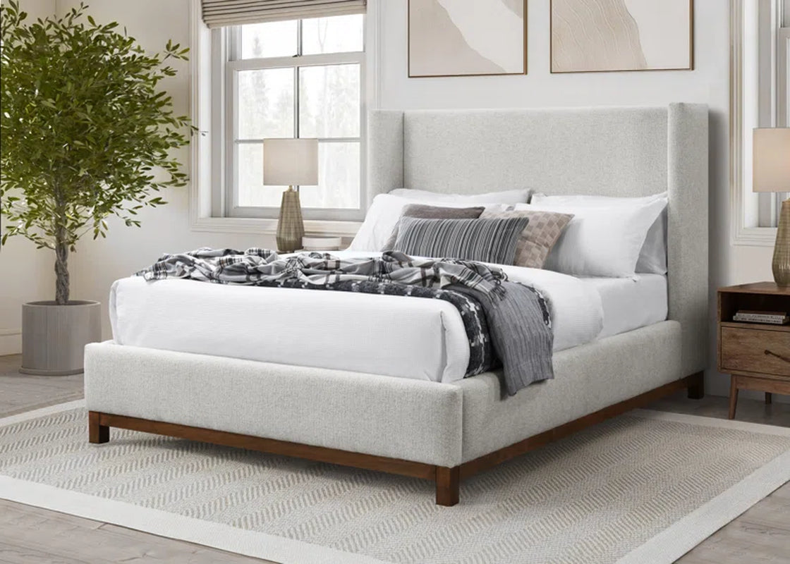 Chartier Wingback Bed