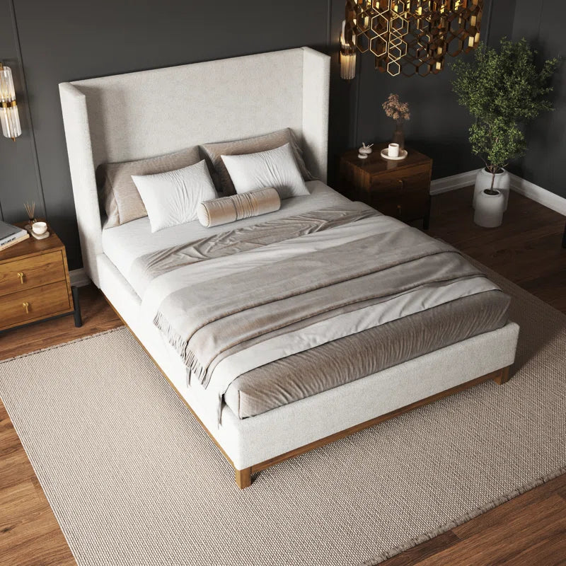 Chartier Wingback Bed