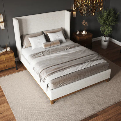 Chartier Wingback Bed