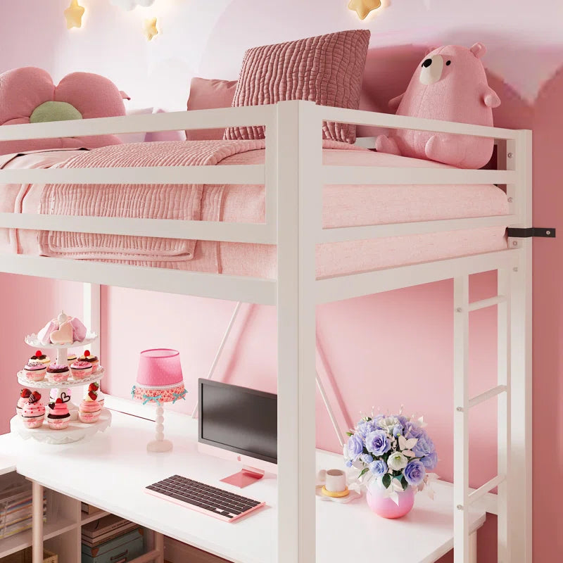 Braga Twin Platforms Loft Bed by Isabelle & Max
