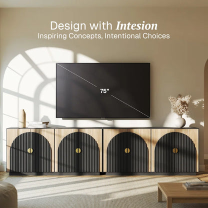 64.8" Corbey Fluted Arc Accent Sideboard